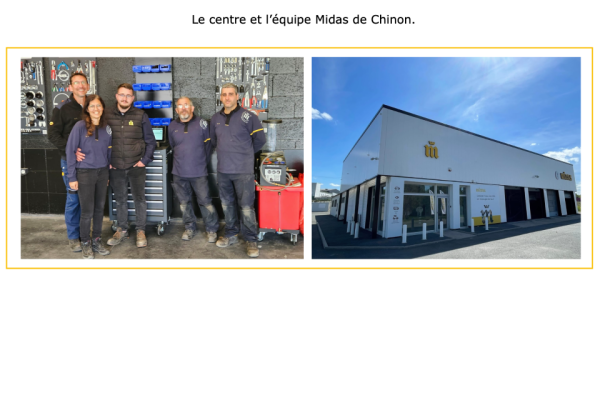 Développement du réseau Midas : création d’un centre à Chinon (37)